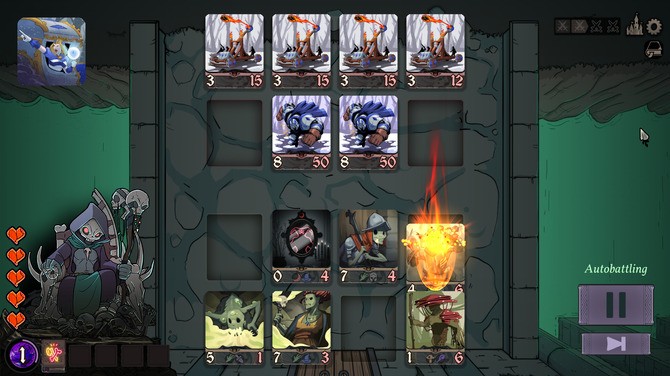 《Throne of Bone》Steam搶測(cè) 肉鴿元素自走棋新游