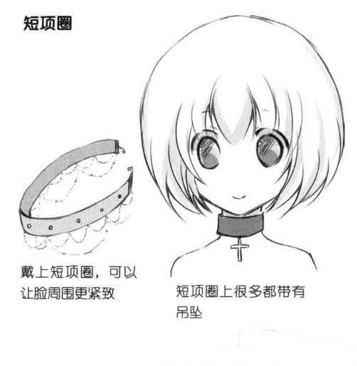 推薦 哥特風(fēng)人物怎么畫 哥特系美少女配飾畫法（哥特風(fēng)人物怎么畫）(4)