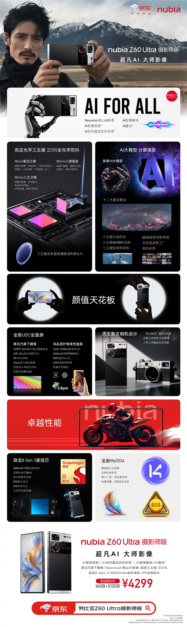 今年唯一一款真全面屏影像旗艦！讀懂努比亞Z60 Ultra攝影師版