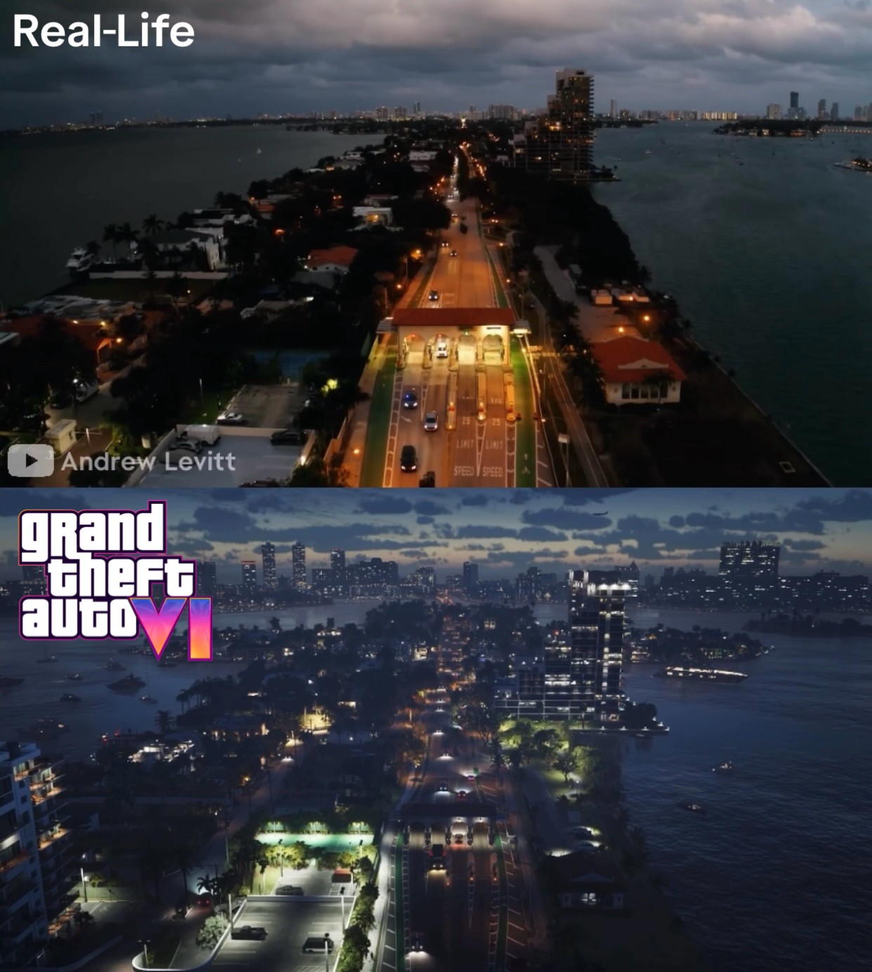 神還原，細節(jié)拉滿！粉絲用現(xiàn)實場景復刻《GTA6》預告片