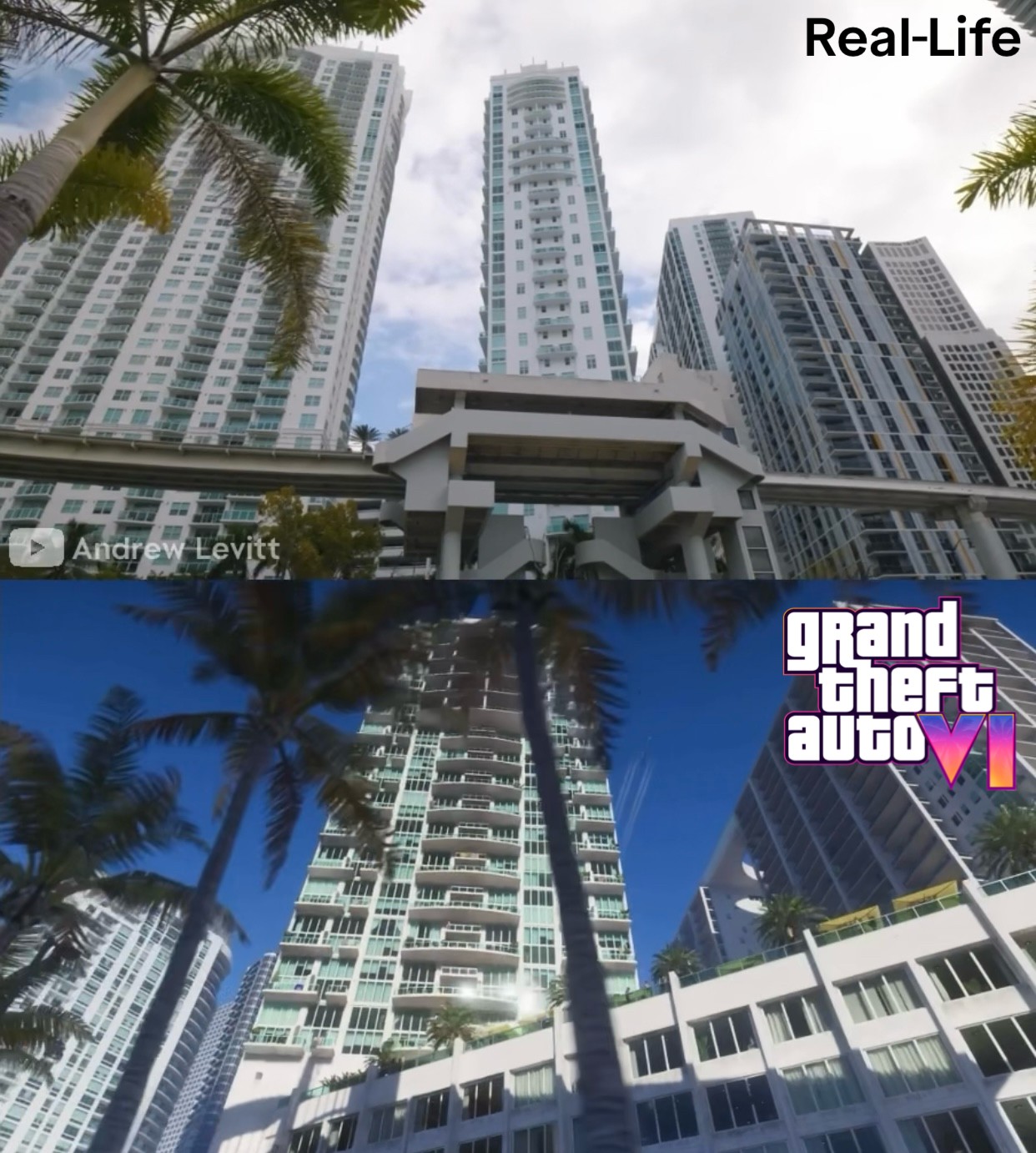 神還原，細節(jié)拉滿！粉絲用現(xiàn)實場景復刻《GTA6》預告片
