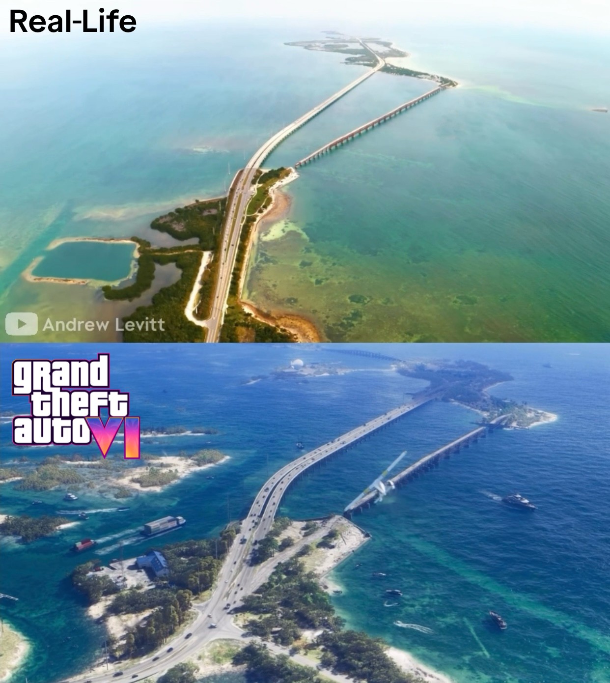 神還原，細節(jié)拉滿！粉絲用現(xiàn)實場景復刻《GTA6》預告片