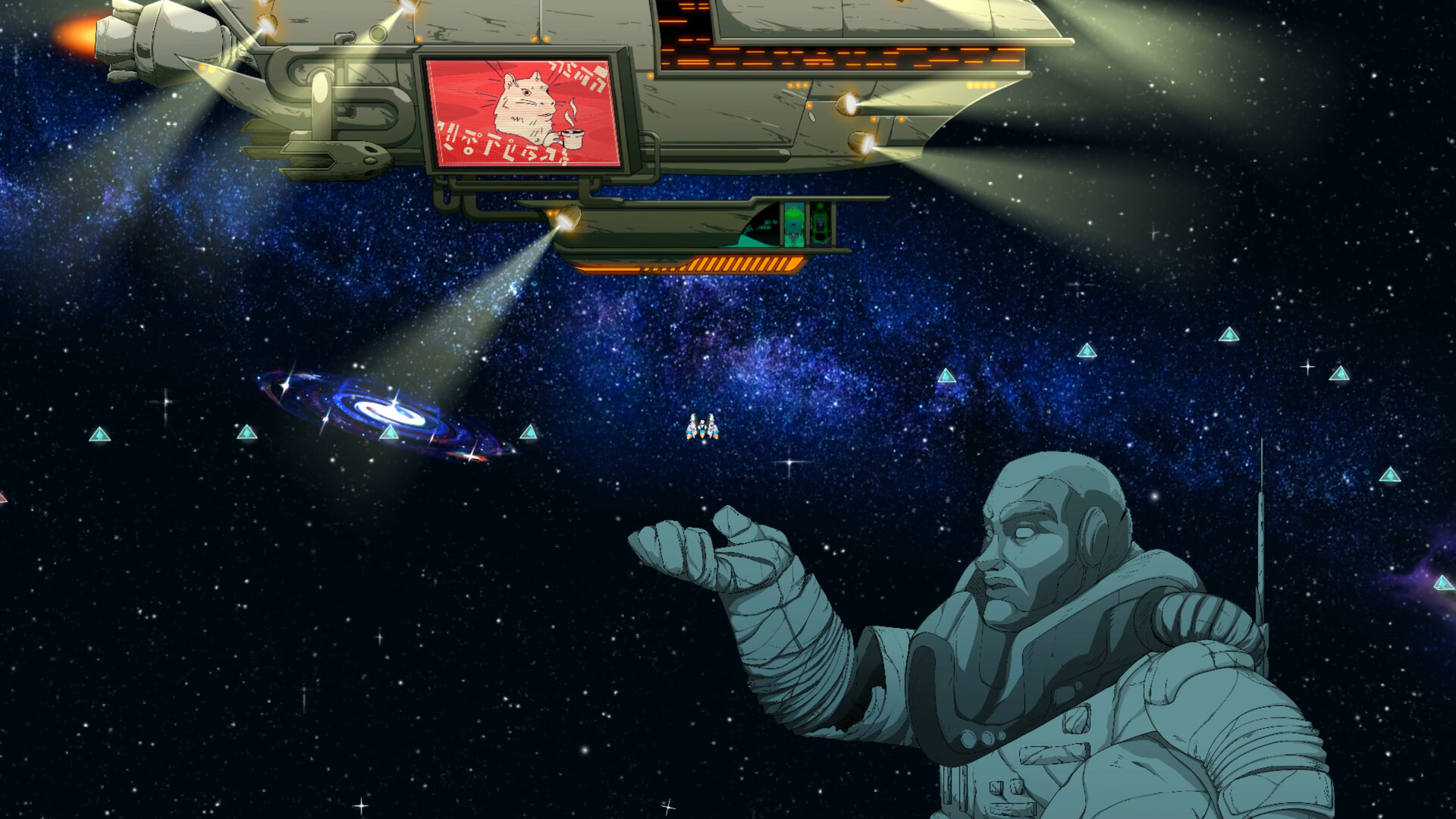 雅達(dá)利經(jīng)典登月游戲重置版《超越登月者》現(xiàn)已在Steam平臺(tái)正式發(fā)售