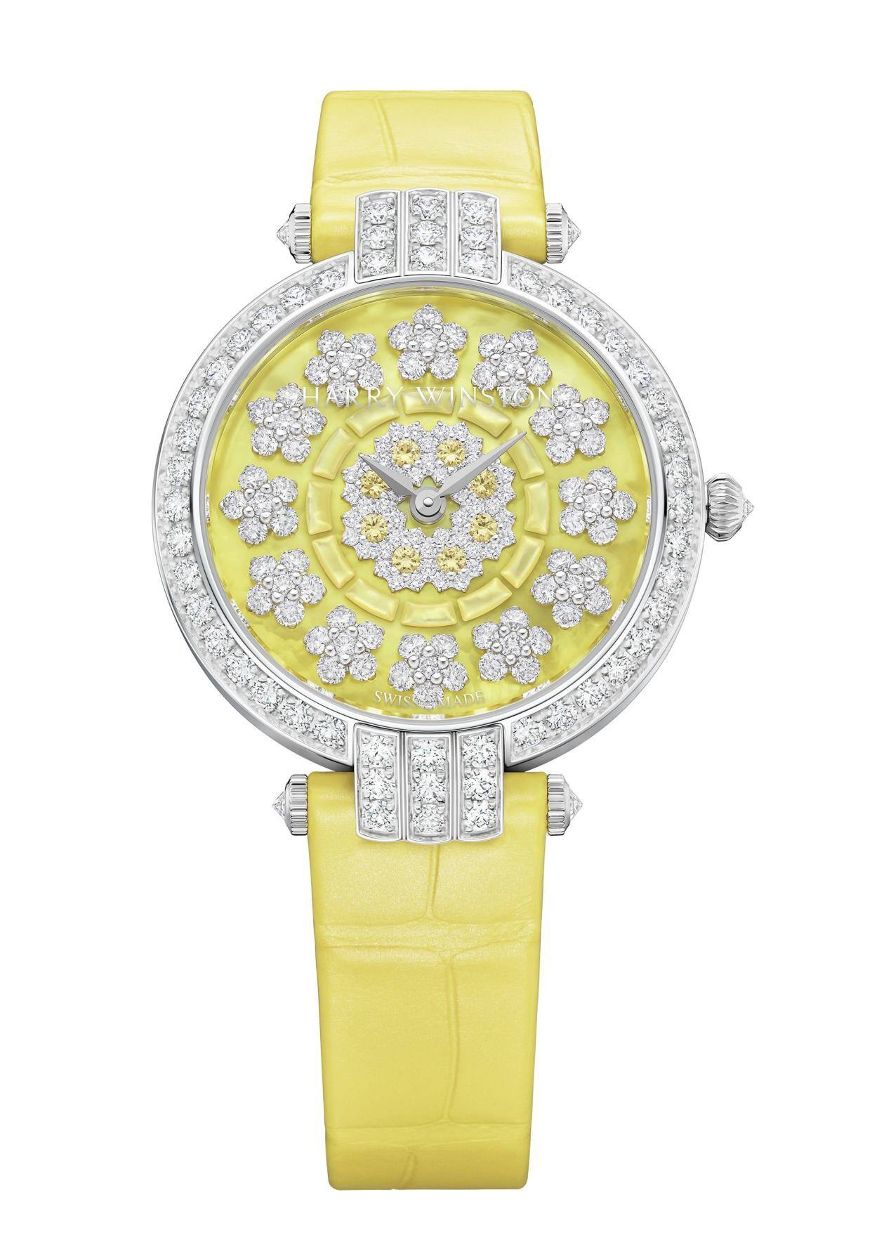 海瑞溫斯頓(Harry Winston)推出2024年Sunflower系列高級(jí)珠寶套裝及腕表作品