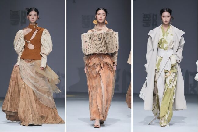 江漢大學(xué)時(shí)尚藝術(shù)系畢業(yè)生作品亮相中國(guó)國(guó)際大學(xué)生時(shí)裝周