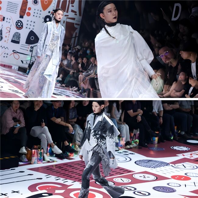 江西服裝學(xué)院2024服裝設(shè)計(jì)畢業(yè)作品亮相中國(guó)國(guó)際大學(xué)生時(shí)裝周