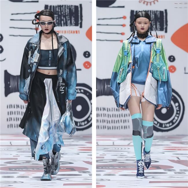 江西服裝學(xué)院2024服裝設(shè)計(jì)畢業(yè)作品亮相中國(guó)國(guó)際大學(xué)生時(shí)裝周