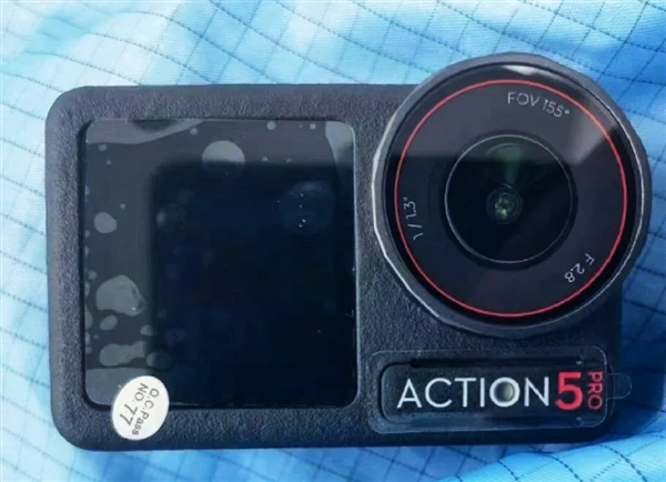 大疆Osmo Action 5 Pro運動相機諜照首曝：核心參數(shù)揭曉