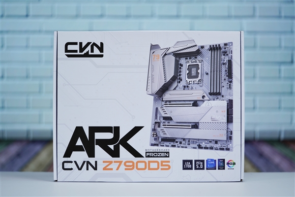 支持i9-14900K！七彩虹VCN Z790D5 ARK FROZEN方舟主板圖賞