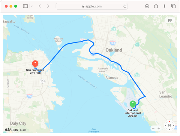 蘋果推出Apple Maps網(wǎng)頁版地圖：兼容Win PC Chrome、Edge瀏覽器