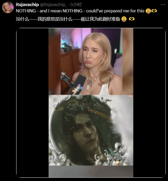 美女主播《黑神話》二周目再遇八戒CG：我愛他！