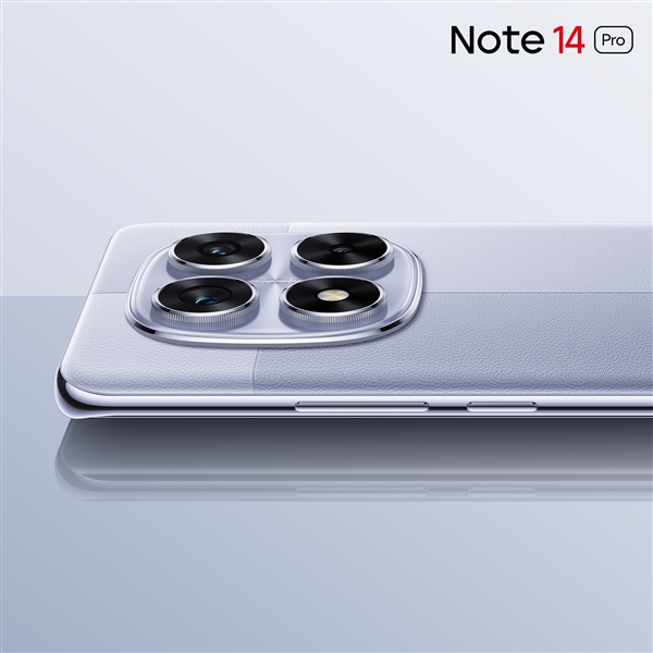 普及高端設(shè)計(jì)！Redmi Note 14 Pro外觀揭曉：雙曲面+撞色設(shè)計(jì)