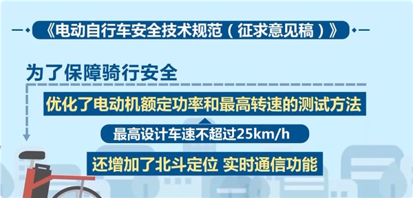 電動(dòng)自行車新國標(biāo)高車速不超25km/h！專家：減少交通事故