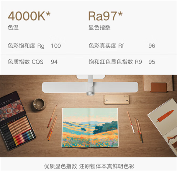 479元！米家桌面學(xué)習(xí)燈pro開售：全光譜LED燈珠、自適應(yīng)調(diào)光