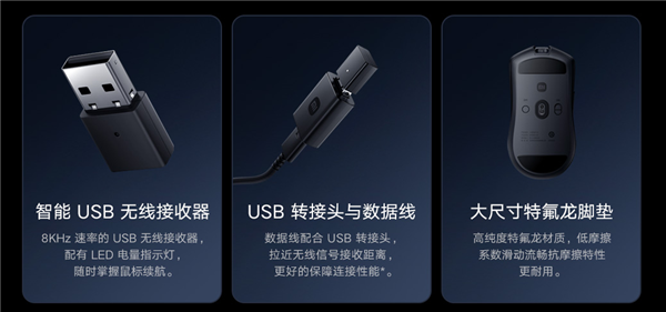 299元！小米鼠標(biāo)X1開售：8KHz回報(bào)率 支持自定義驅(qū)動(dòng)