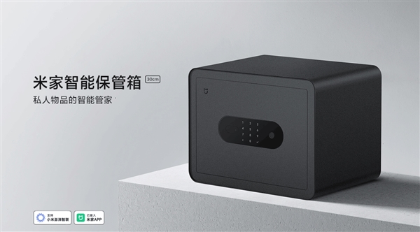 年輕人第一臺保險箱！小米米家智能保管箱30cm今日首銷：649元