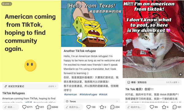 TikTok難民擠爆小紅書的原因找到了！美國網友集體報復政府禁令 想認識真正的中國