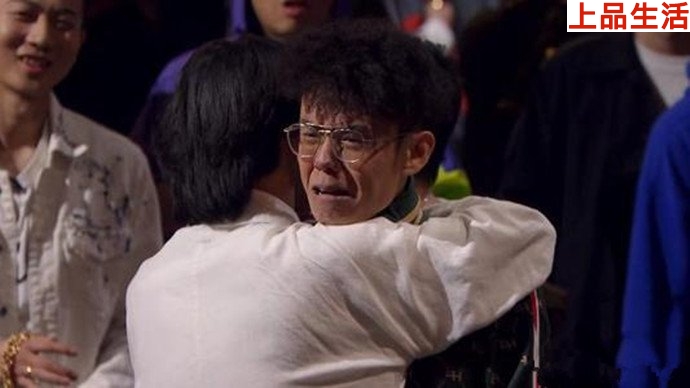 中國新說唱小丑真名, 節(jié)目落淚被嘲小丑