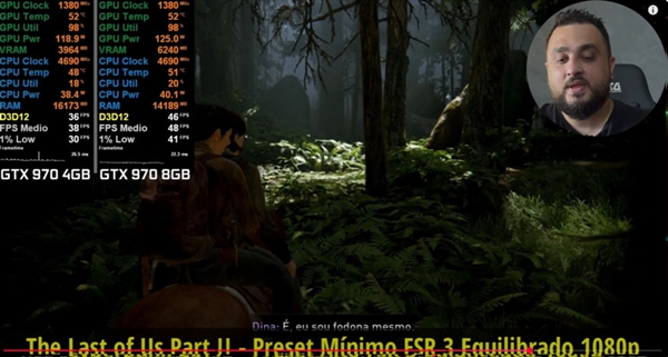 11年前的GTX 970升到8GB顯存游戲?qū)崪y：比原版快了40%！
